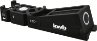 Набор шаблонов для карманных отверстий, 5 шт. kwb by Einhell (758600)