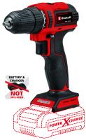 Аккумуляторный шуруповерт Einhell TE-CD 18/40 Li BL - Solo (4513997)