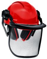 Шлем с сетчатым забралом и наушниками Einhell Forest Safety Helmet (BG-SH 2) (4500480)
