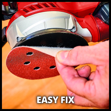 Сетевая эксцентриковая шлифмашина Einhell TE-RS 40 E (4462000)