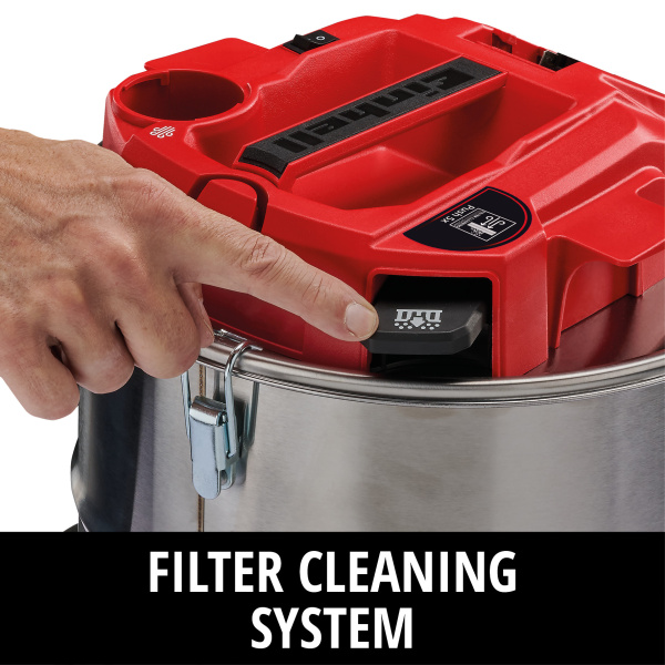 Аккумуляторный  пылесос для золы Einhell TE-AV 18/15 Li C-Solo (2351700)