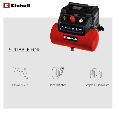 Сетевой компрессор Einhell TC-AC 190/6/8 OF (4020655)