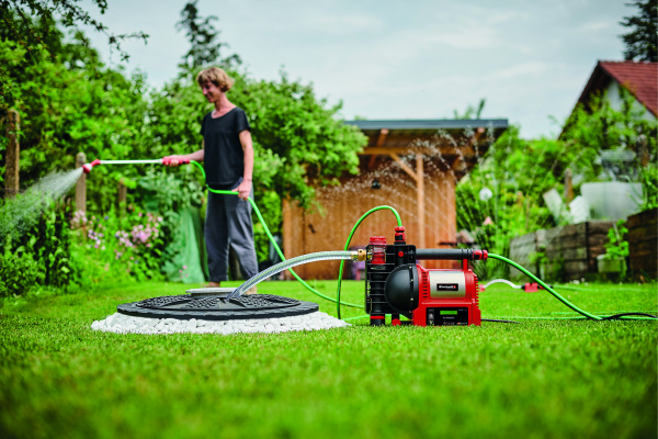 Сетевой автоматическая насосная станция Einhell GE-AW 1246 N FS (4177020)