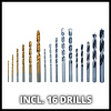 Сетевой ударная дрель Einhell TC-ID 1000 E Kit (4259844)