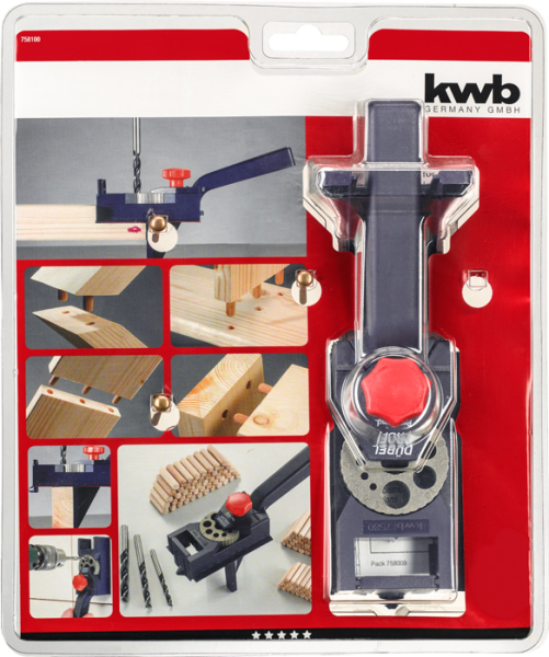 Набор шаблонов для сверления, на дисплее kwb by Einhell (758100)
