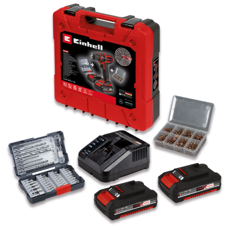 Аккумуляторный шуруповерт Einhell TC-CD 18/35 Li +39 (2x2,0 Ah) (4513957)