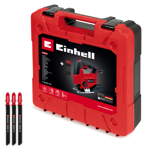 Сетевой лобзик Einhell TC-JS 80/1 Kit (4321157)