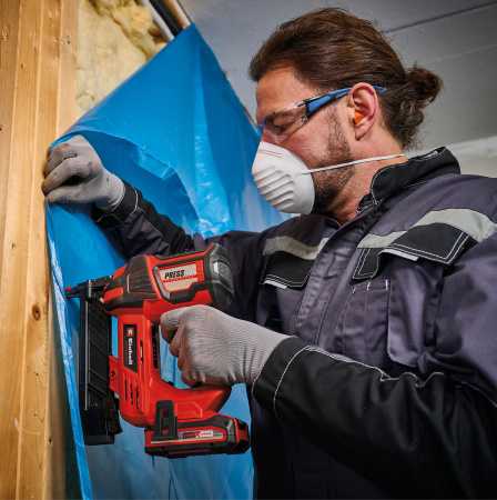 Аккумуляторный скобозабиватель Einhell FIXETTO 18/38 S - Solo (4257785)