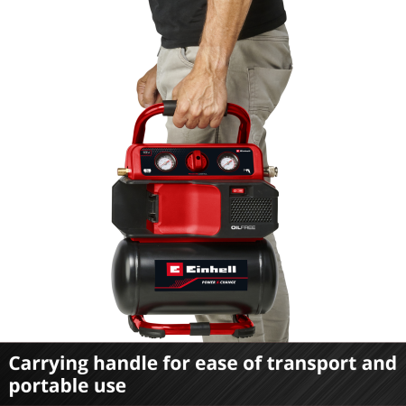 Аккумуляторный компрессор Einhell TE-AC 18/75 Li OF-Solo (4020410)