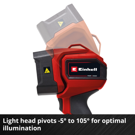 Аккумуляторный фонарь Einhell TC-CL 18/350 Li - Solo (4514175)