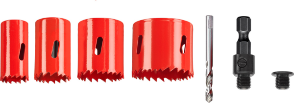 Набор коронок HSS BI-Metal, 5 шт. kwb by Einhell (598290)