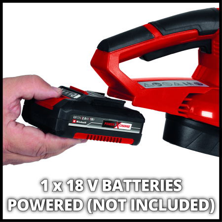 Аккумуляторная воздуходувка Einhell GC-CL 18 Li E-Solo (3433532)