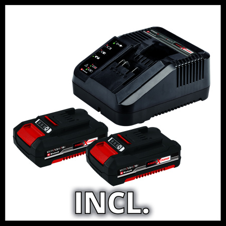 Аккумуляторный шуруповерт Einhell TE-CD 18/40-1 Li (2x1,5 Ah) (4513939)