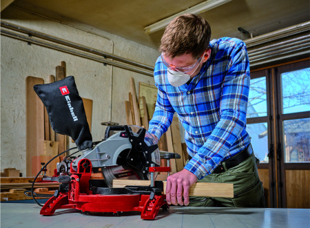 Сетевая торцовочная пила Einhell TC-MS 2513 L (4300850)