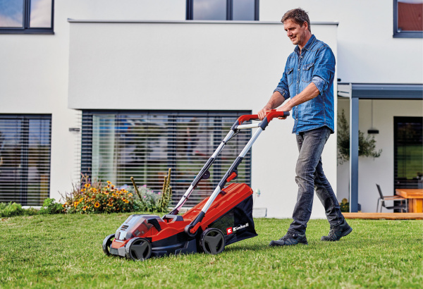 Аккумуляторная газонокосилка  Einhell GE-CM 36/34-1 Li-Solo (3413226)