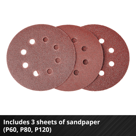 Аккумуляторная эксцентриковая шлифмашина Einhell TP-RS 18/32 Li BL - Solo (4462020)