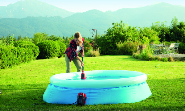 Аккумуляторный насос для чистой воды Einhell GE-SP 18 Li - Solo (4181500)