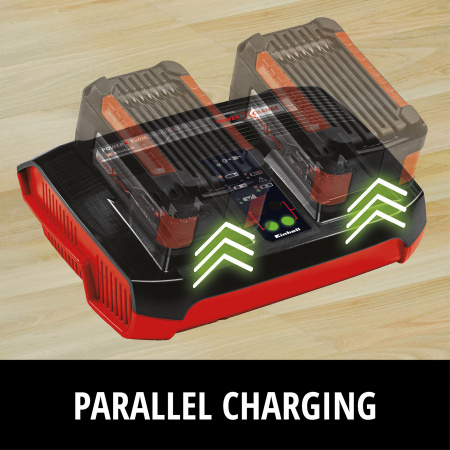 Зарядное устройство в комплекте Einhell Power X-Twincharger 3A (4512069)