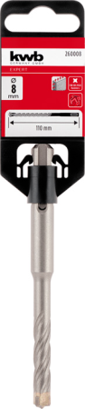 Сверло ударное HB4X 8 X 110 kwb by Einhell (260008)