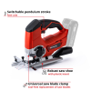 Аккумуляторный лобзик Einhell TE-JS 18/80 Li-Solo (4321200)