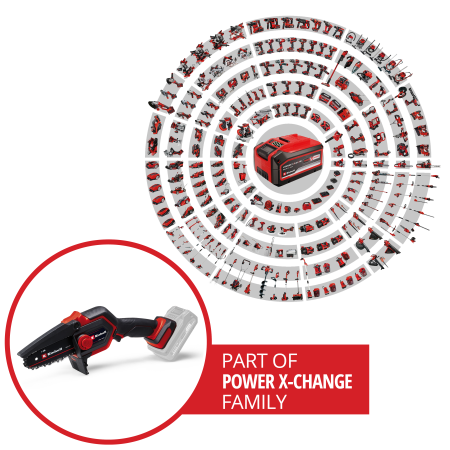 Аккумуляторная цепная пила Einhell GE-PS 18/15 Li BL-Solo (4600040)