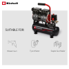 Сетевой компрессор Einhell TE-AC 110/6 Silent Plus (4020600)
