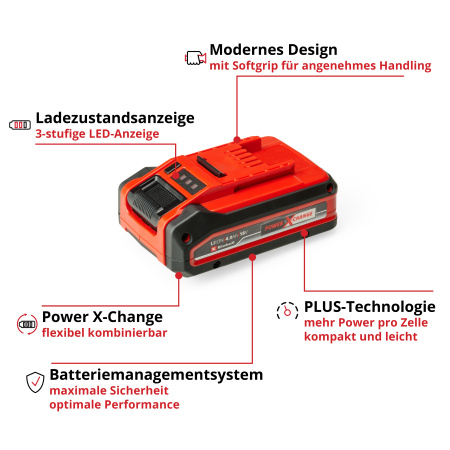 Аккумулятор Einhell 18V 4,0Ah Power-X-Change Plus (4511553)