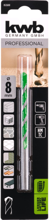 Сверло HARDCUT, 8,0 мм kwb by Einhell (52680)
