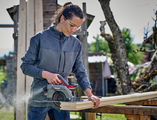 Аккумуляторная циркулярная пила Einhell TP-CS 18/165 Li BL - Solo (4331225)