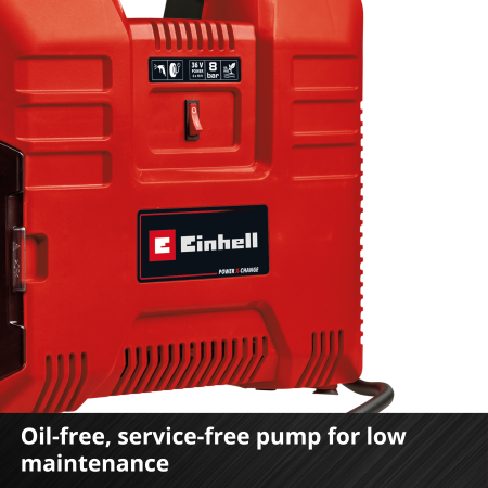 Аккумуляторный компрессор Einhell TE-AC 36/8 Li OF Set-Solo (4020440)