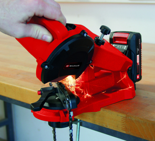 Аккумуляторный станок для заточки цепей Einhell GE-CS 18 Li-Solo (4499940)