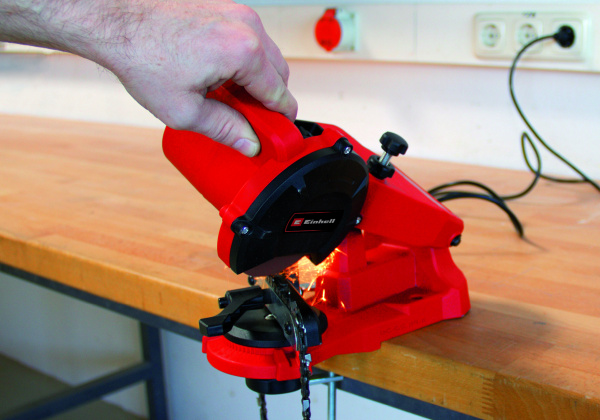 Сетевой станок для заточки цепей Einhell GC-CS 85 E Set (4499924)