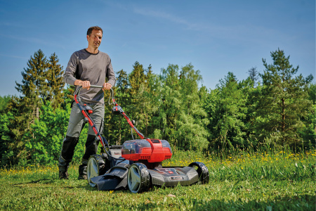 Аккумуляторная газонокосилка  Einhell GP-CM 36/47 S HW Li (4x4,0Ah) (3413200)