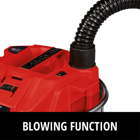 Аккумуляторный  пылесос для золы Einhell TE-AV 18/15 Li C-Solo (2351700)