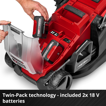 Аккумуляторная газонокосилка  Einhell GE-CM 36/36 Li (2x4,0Ah) (3413230)