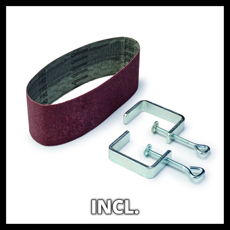 Сетевая ленточная шлифмашина Einhell TE-BS 850 E (4466245)