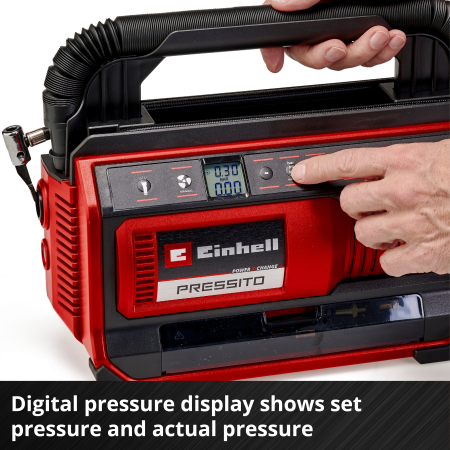 Аккумуляторный компрессор Einhell PRESSITO 18/25 Hybrid - Solo (4020430)