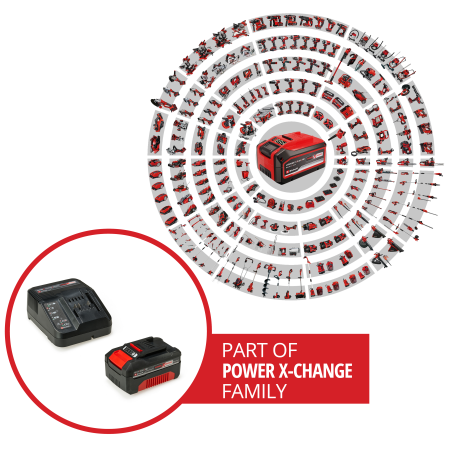 Зарядное устройство в комплекте Einhell 18V 4,0Ah PXC Starter Kit 1 (4512042)