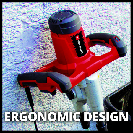 Сетевой строительный миксер Einhell TE-MX 1600-2 CE Twin (4258561)