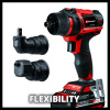 Аккумуляторный шуруповерт Einhell TE-CD 18/45 3X-Li +22 1x2,0Ah (4513990)