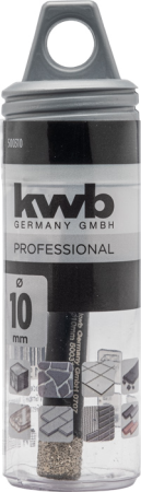 Бур для плитки, шестигранный хвостовик, 10 мм kwb by Einhell (500310)