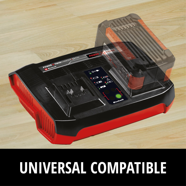 Зарядное устройство в комплекте Einhell Power X-Twincharger 3A (4512069)