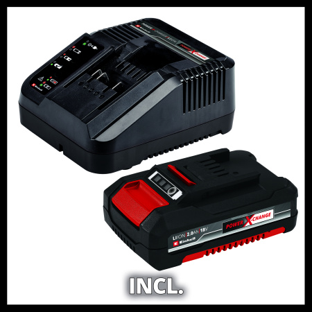 Аккумуляторный шуруповерт Einhell TE-CD 18/45 3X-Li +22 1x2,0Ah (4513990)
