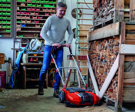 Аккумуляторный  машина для подметания Einhell TE-SW 18/610 Li-Solo (2352040)