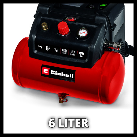 Сетевой компрессор Einhell TC-AC 190/6/8 OF (4020655)