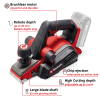 Аккумуляторный рубанок Einhell TP-PL 18/3 Li BL - Solo (4345405)