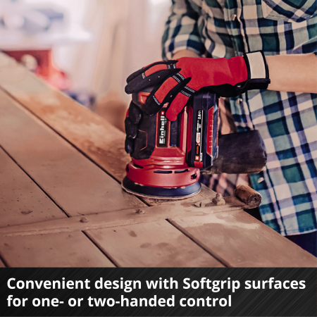 Аккумуляторная эксцентриковая шлифмашина Einhell TE-RS 18 Li-Solo (4462010)