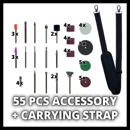 Аккумуляторный гравер Einhell TE-MT 18/34 Li Solo (4419360)