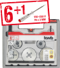 Набор электрика, 6 предметов + 1 kwb by Einhell (598210)